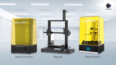 Anycubic Showcases the Mega SE 3D Printer and Wash & Cure Plus at