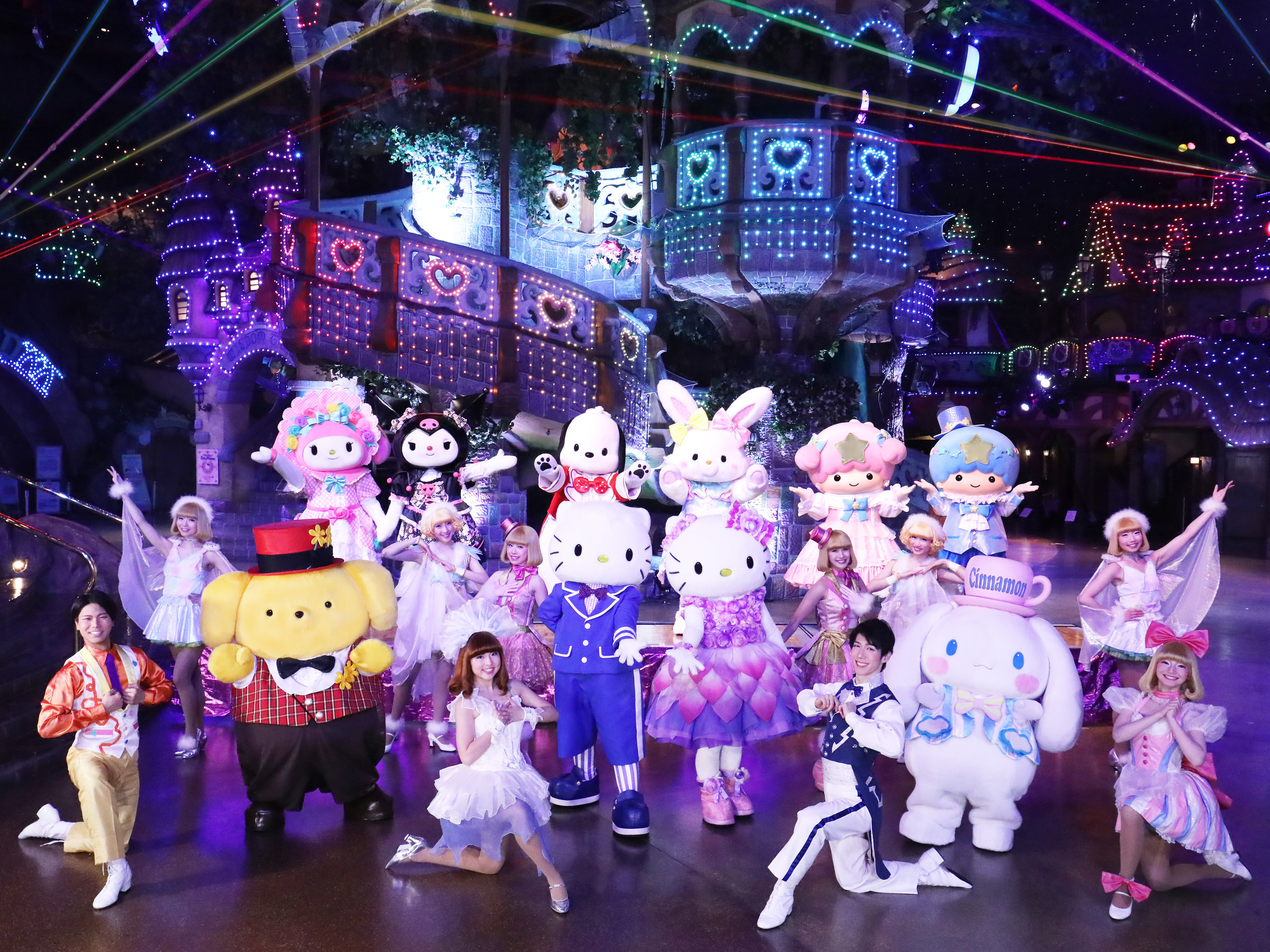 hello kitty land tokyo commences one-year celebration of its