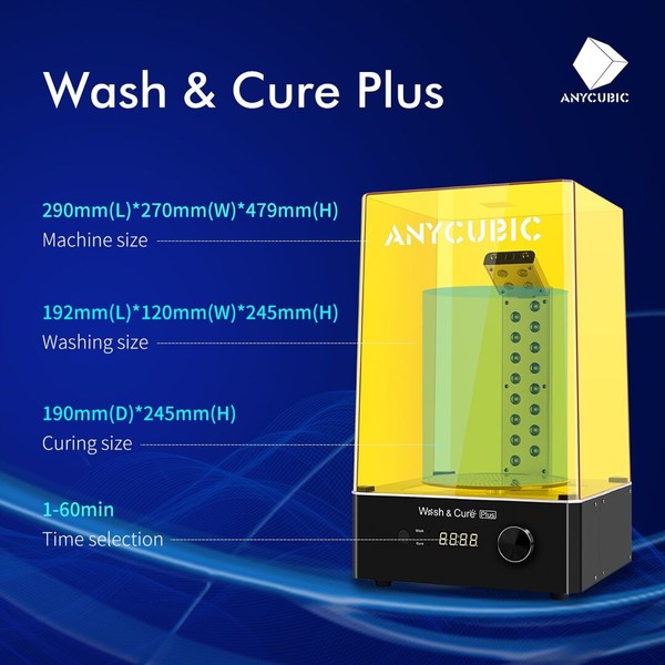 Anycubic Set to Launch Wash & Cure Plus, an Innovative 3D Printing Resin Washing  & Curing Machine - PR Newswire APAC