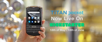 Unihertz Announces New Kickstarter Launch of Titan Pocket - The