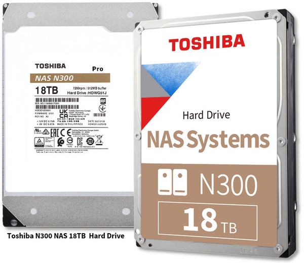 Toshiba Unveils New N300 NAS 18TB Hard Disk Drives Series - PR Newswire APAC