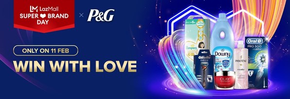 Love thyself more this Valentine's Day with P&G x Lazada's #WinWithLove  campaign - PR Newswire APAC