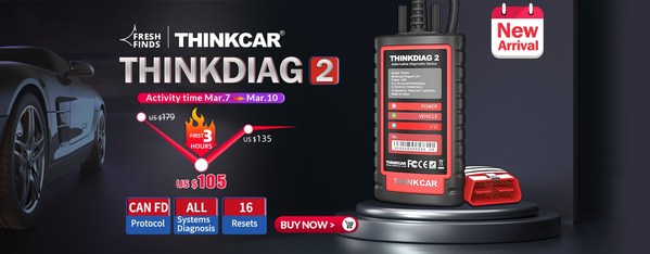 New Thinkcar ThinkDiag 2 ALL Car Brands Canfd protocol - Smart