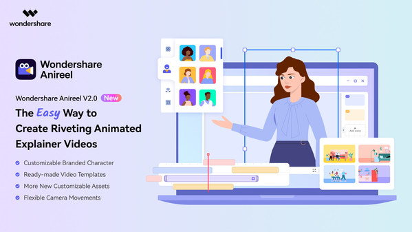 Bring the ideas to life with Wondershare Anireel , the animated  explainer video editor that offers customizable characters - PR Newswire  APAC