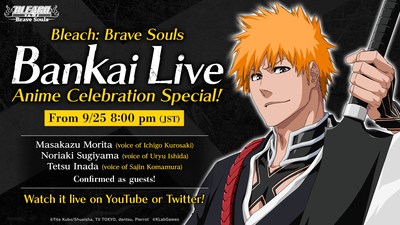 Bleach Brave Souls Bankai Live Anime Celebration Airs Sunday