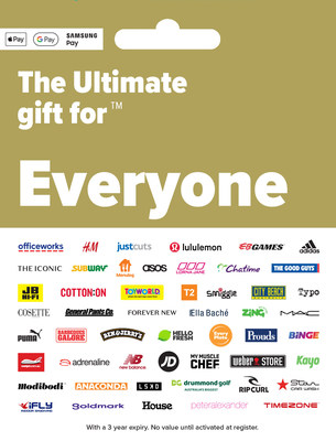 The ultimate store gift card