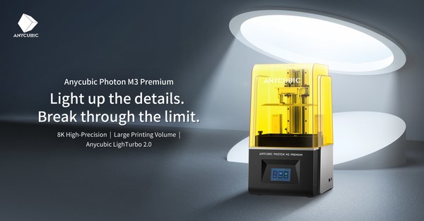 Anycubic Photon M3 Premium Lights up the Details With the LighTurbo 2.0  Light Source - PR Newswire APAC