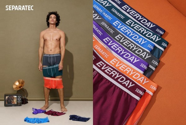 Separatec Classic One-Color-One-Day Cotton Boxers Make Itself an