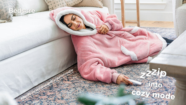 Revolutionize Comfort with Bedsure's Wearable Blanket Hoodies:  Sleep-Inducing Comfort at Your Fingertips - PR Newswire APAC