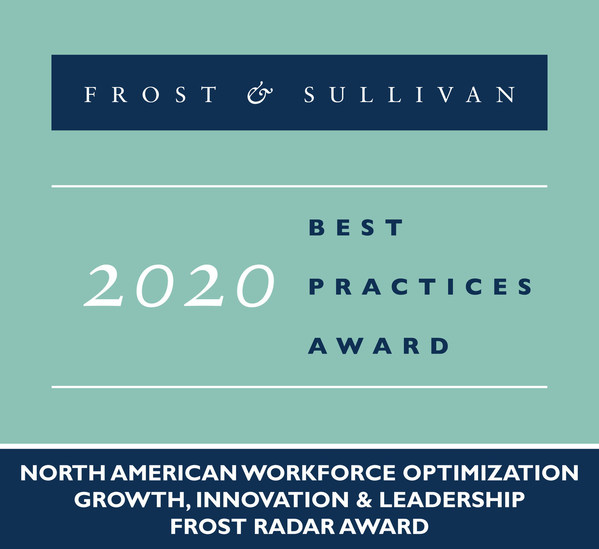 Avaya Acclaimed by Frost & Sullivan for Elevating Contact Center Workforce Engagement Management with its OneCloud™ Portfolio