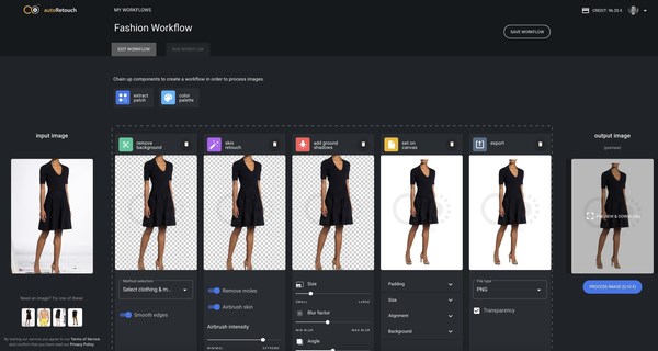 autoRetouch automates image editing for Fashion products end-to-end