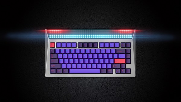 Angry Miao Releases CYBERBOARD, the World's First Mechanical Keyboard with Custom LED Panel on Indiegogo