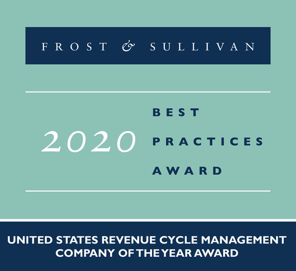 athenahealth Earns the Frost & Sullivan 2020 RCM Company of the Year Award