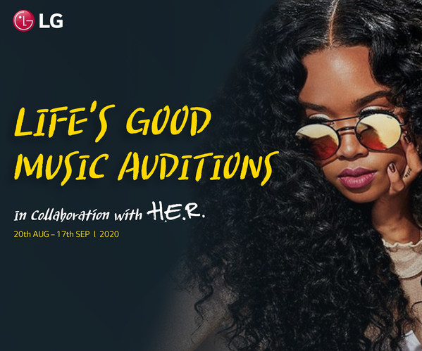 LG's Life's Good Music Auditions in Collaboration with H.E.R.