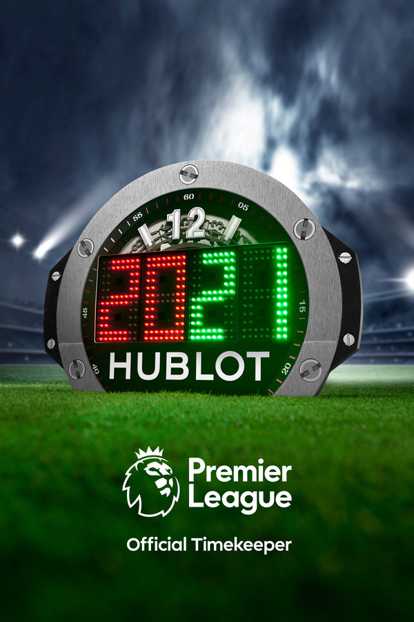 Hublot Becomes the Premier League's Official Timekeeper