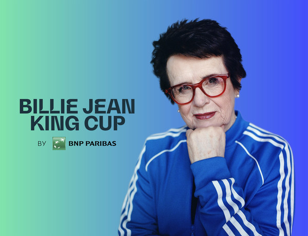 The ITF has today announced that Fed Cup, the women’s world cup of tennis, has been renamed the Billie Jean King Cup by BNP Paribas.