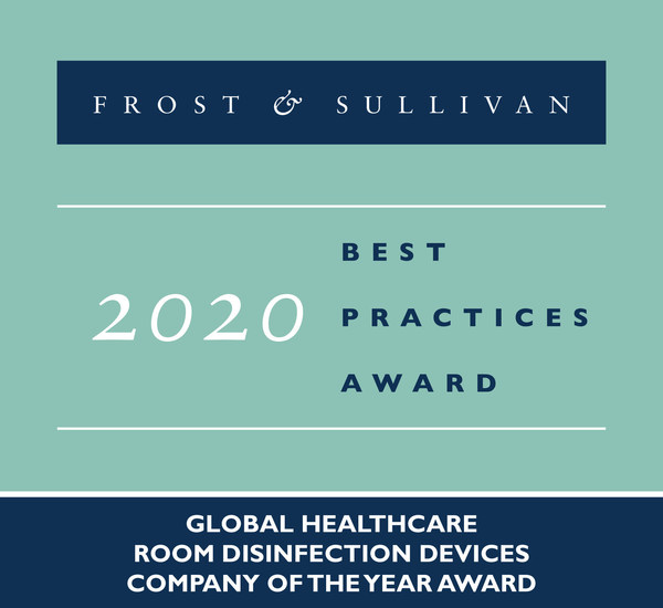 Frost & Sullivan Recognizes Xenex with 2020 Global Company of the Year Award; LightStrike Robots Dominate Healthcare Room Disinfection Devices Market