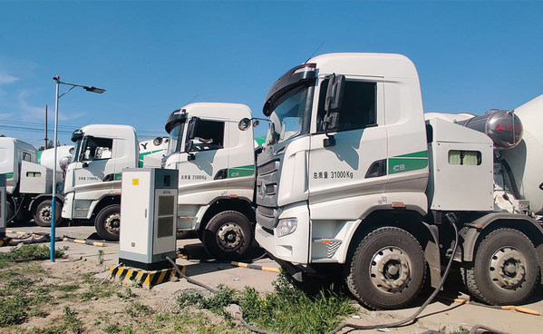 SANY battery electric truck mixers: when traditional concrete mixing goes green