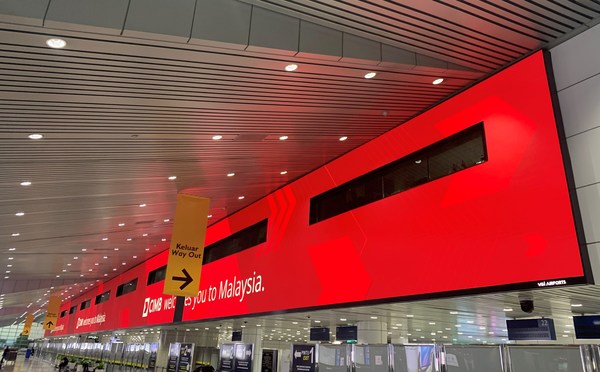 Absen tự hào có màn hình LED trình chiếu tại sân bay lớn nhất ở Đông Nam Á