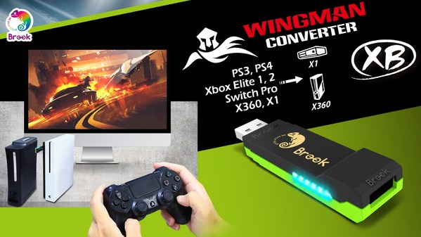 Brook Launches Wingman XB Converter, The Best Solution for Xbox One/ Xbox 360