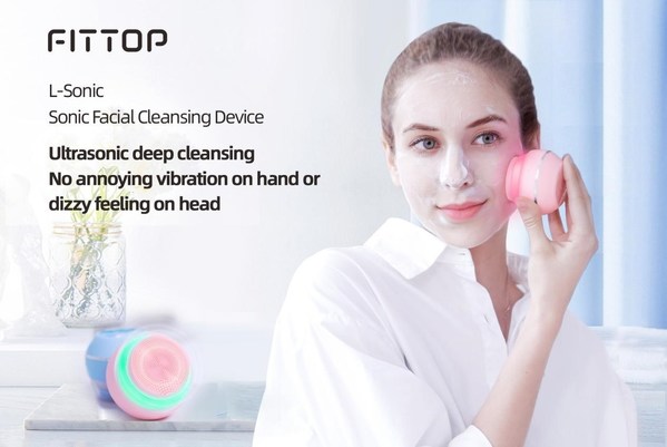 Utra sonic deep cleansing brush - No annoying vibration on hand or dizzy feeling on head