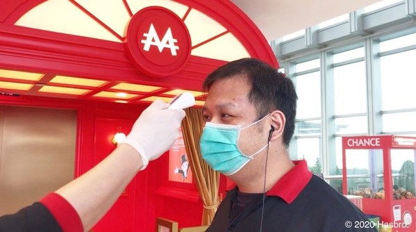 All staff are required to monitor their body temperature on a daily basis, and wear masks and disposable latex gloves during their work.