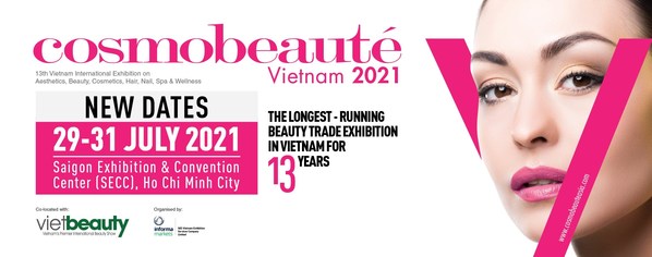 13th Edition Of Cosmobeaute Vietnam Rescheduled To 29-31 July 2021