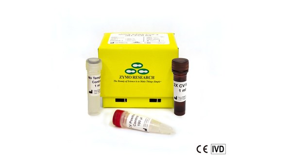 Zymo Research的快速新冠病毒复合扩增试剂盒获得CE IVD标志