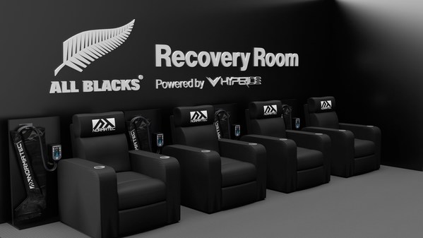 Hyperice x All Blacks Recovery Room