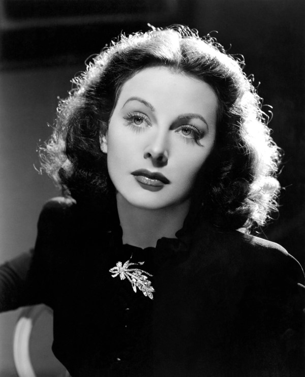 Hedy Lamarr, Austrian-born Hollywood actress and inventor of early secure systems.  Hedy Lamarr, Donaldson Collection/Michael Ochs Archives via Getty Images, used with Permission from the Estate of Hedy Lamarr www.CMGworldwide.com
