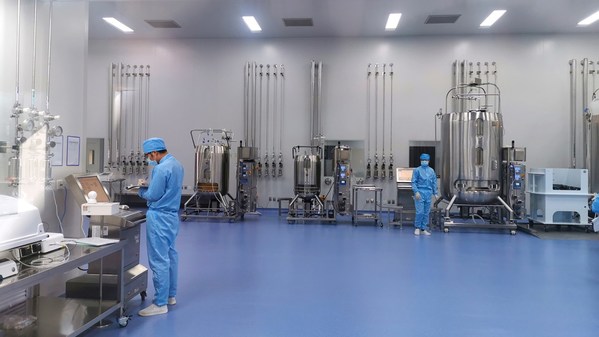 Clover upstream cGMP manufacturing site in Zhejiang China