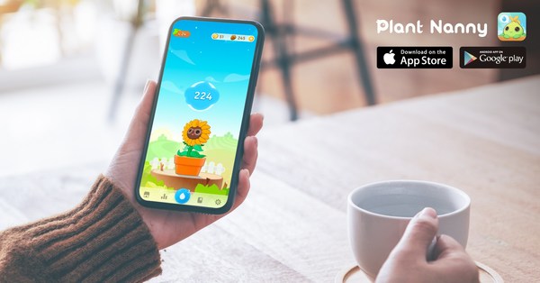 Week-long campaign reinforces the link between adequate water intake and a radiant complexion in a fun, engaging, and positive habit-building way with the adorable water reminder app Plant Nanny2.