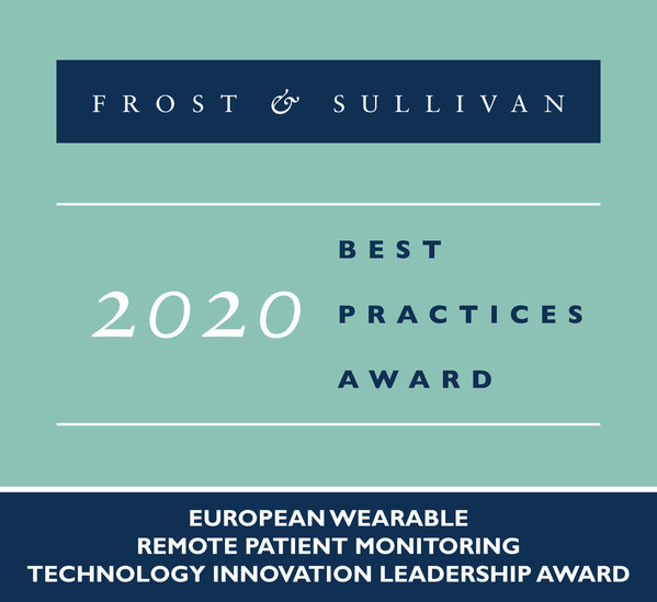 2020 European Wearable Remote Patient Monitoring Technology Innovation Leadership Award