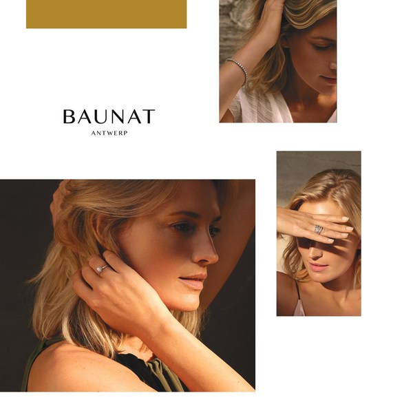 Belgium digitally native diamond jewellery brand BAUNAT