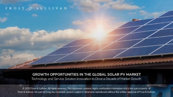 Frost & Sullivan Inspects the Growth Trajectory of Solar PVs Over the Next Decade