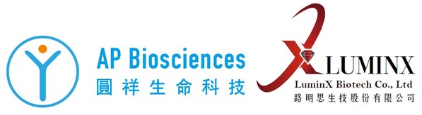 AP Biosciences and LuminX Logos