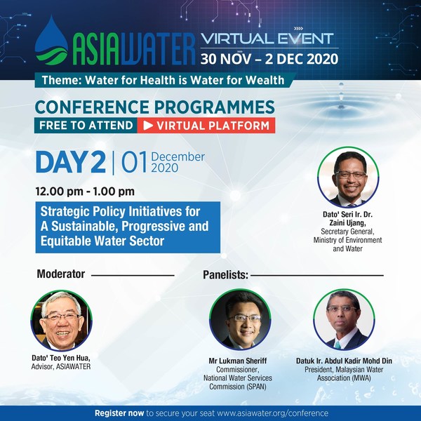 ASIAWATER Virtual Event Opens to Welcome Water Professionals
