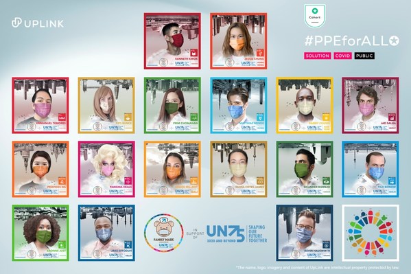 Jessie Chung and Kenneth Kwok join Family Mask’s global ambassadors for the UN75 #TurnItAround initiative of UN SDG Action Campaign