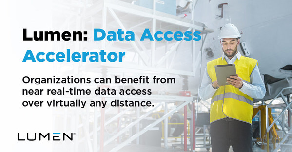 Spend less time moving files across your organization and more time gaining valuable insight from data with Lumen’s Data Access Accelerator. This new solution helps improve your productivity by allowing you to access files in near-real time regardless of their location.