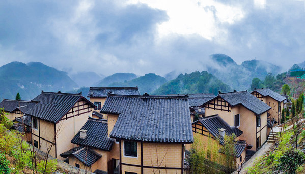 中国湖南省・鳳凰県の竹山風B&B