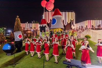 金茂三亞亞龍灣希我頓大年夜旅店停止動漫主題圣誕星空舞會