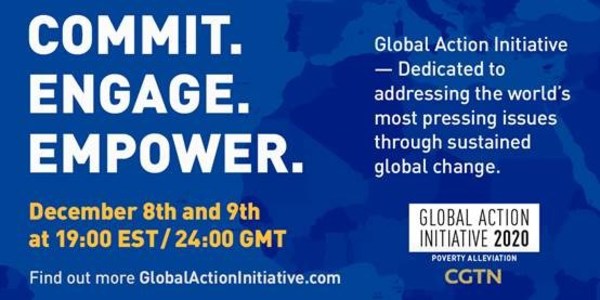 CGTN America Launches Global Action Initiative Program & Documentary to Premiere on December 8 & 9, 2020 at 7p/EST