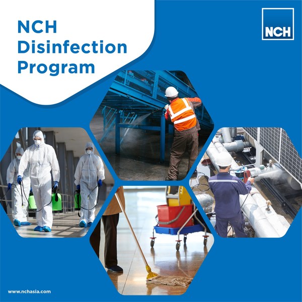 NCH Asia Pacific calls for consistent maintenance and vigilance during this pandemic with the 'NCH Disinfection Program'