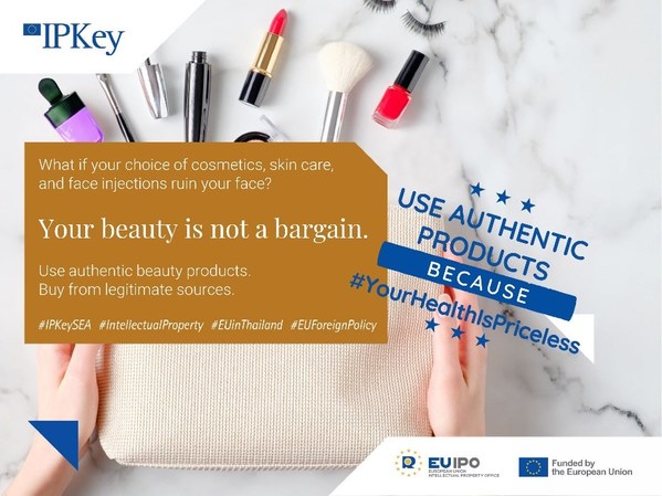 IP Key South-East Asia urges consumers to be aware of counterfeit cosmetics and beauty products