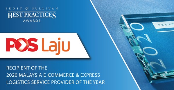 Pos Laju Recognized by Frost & Sullivan for Dominating the Delivery Service Market in Malaysia on the Strength of its Vast Channel Network