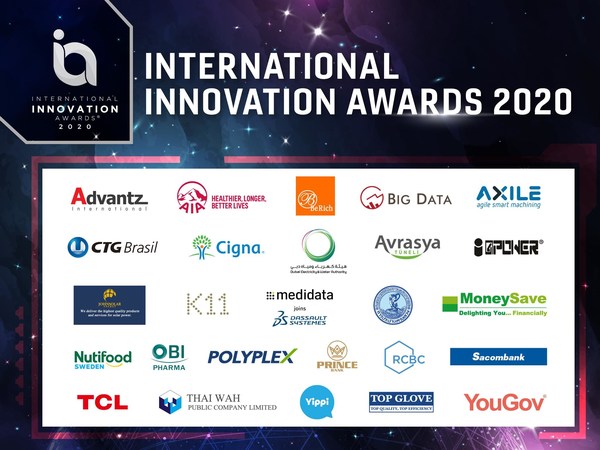 29 Innovations Awarded the International Innovation Awards 2020