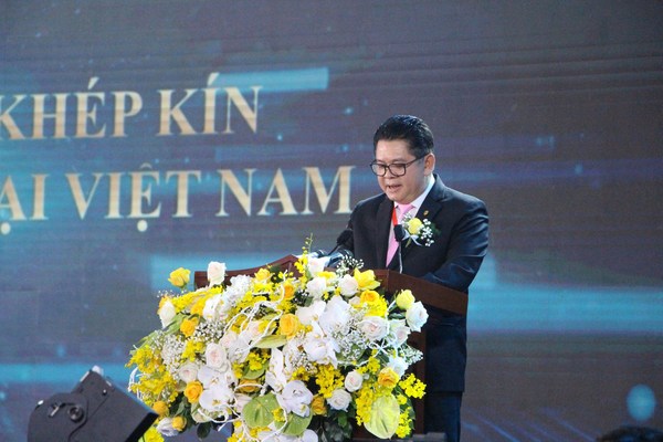 Mr. Montri Suwanposri - General Director of CPV Vietnam Corporation has a speech at the the inauguration reports on project implementation progress. He also shared that with CP Group's strength and successful experience in poultry meat export for over 20 years, the closed chain project of poultry meat exports from Vietnam is implementing the mission of amount of Vietnamese food, contributing to bringing Vietnam on the world map of branded poultry meat exports.