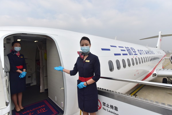 OTT Airlines makes maiden flight from Shanghai to Beijing