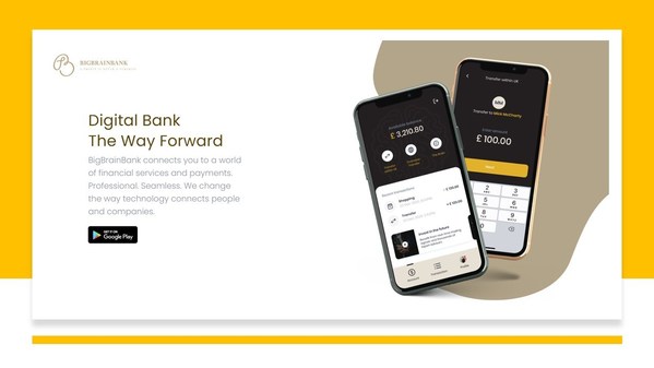 BigBrainBank Digital Bank is set to disrupt the financial brokerage trading system and spearhead faster, more efficient digital payments, remittances and lending services that are facilitated through systemic collaborative partnership within an integrated app that is safe, secure and seamless.