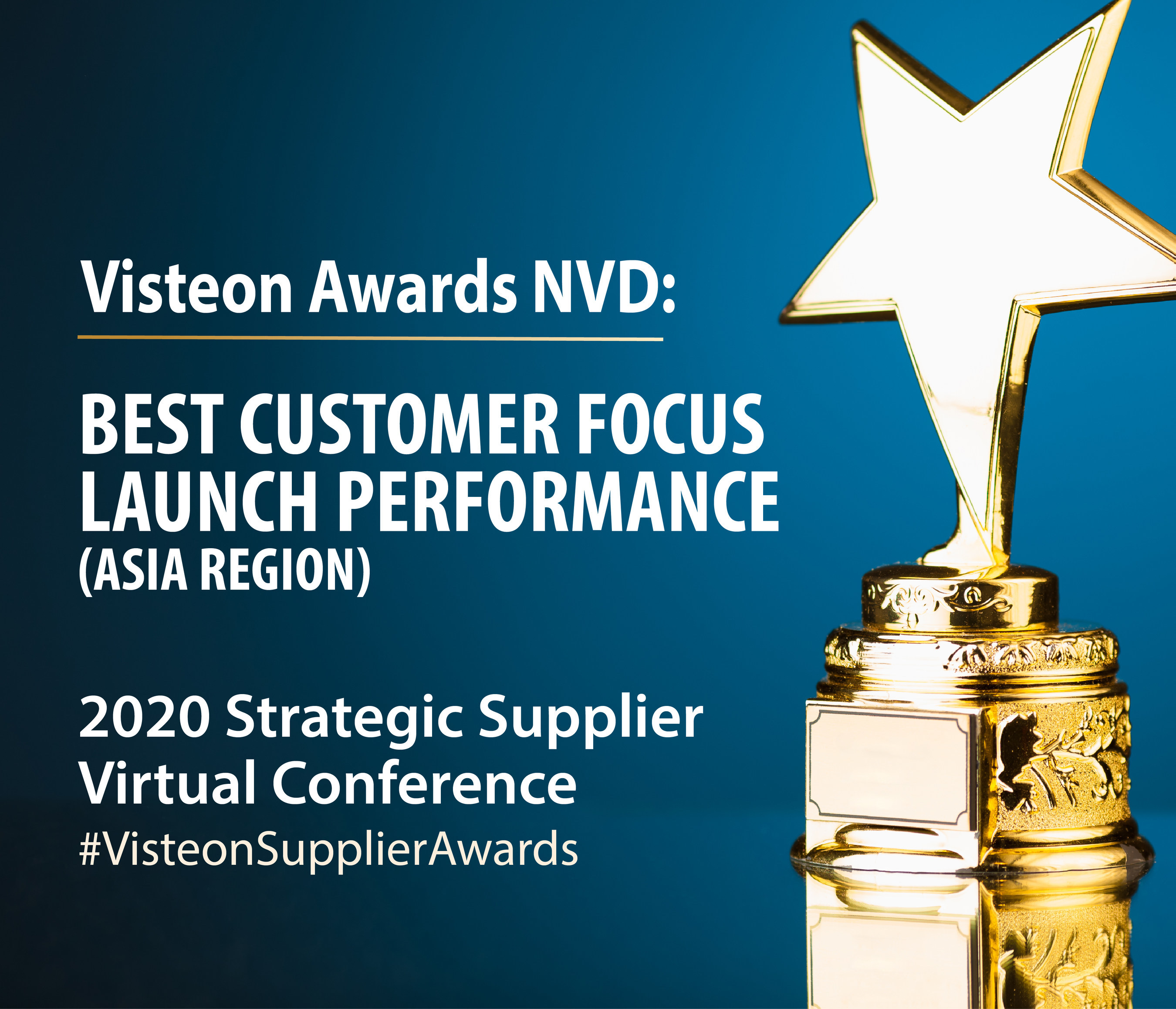 New Vision Display awarded Best Customer Focus Product Launch